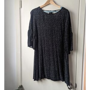 Zara Black and White Polka Dot Top/Dress